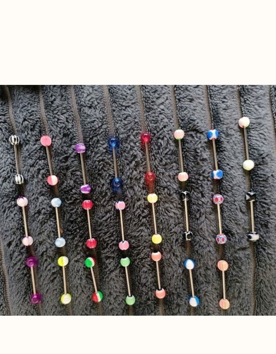 Tongpiercings verschillende, Verzenden, Nieuw, Staal, Tongpiercing