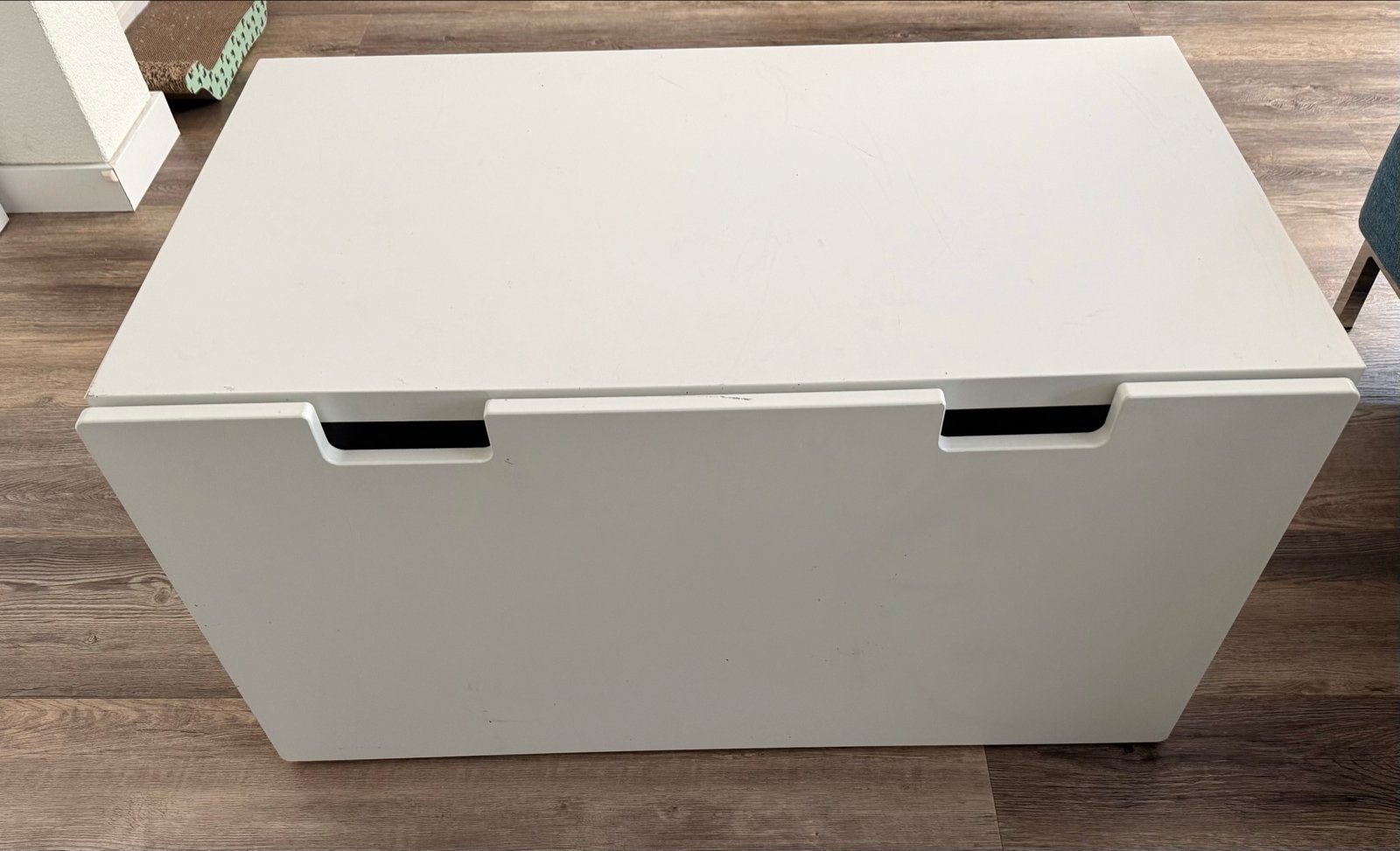 Ikea Witte opbergkist met lade smastad, Ophalen, Gebruikt, 50 tot 100 cm, Overige houtsoorten