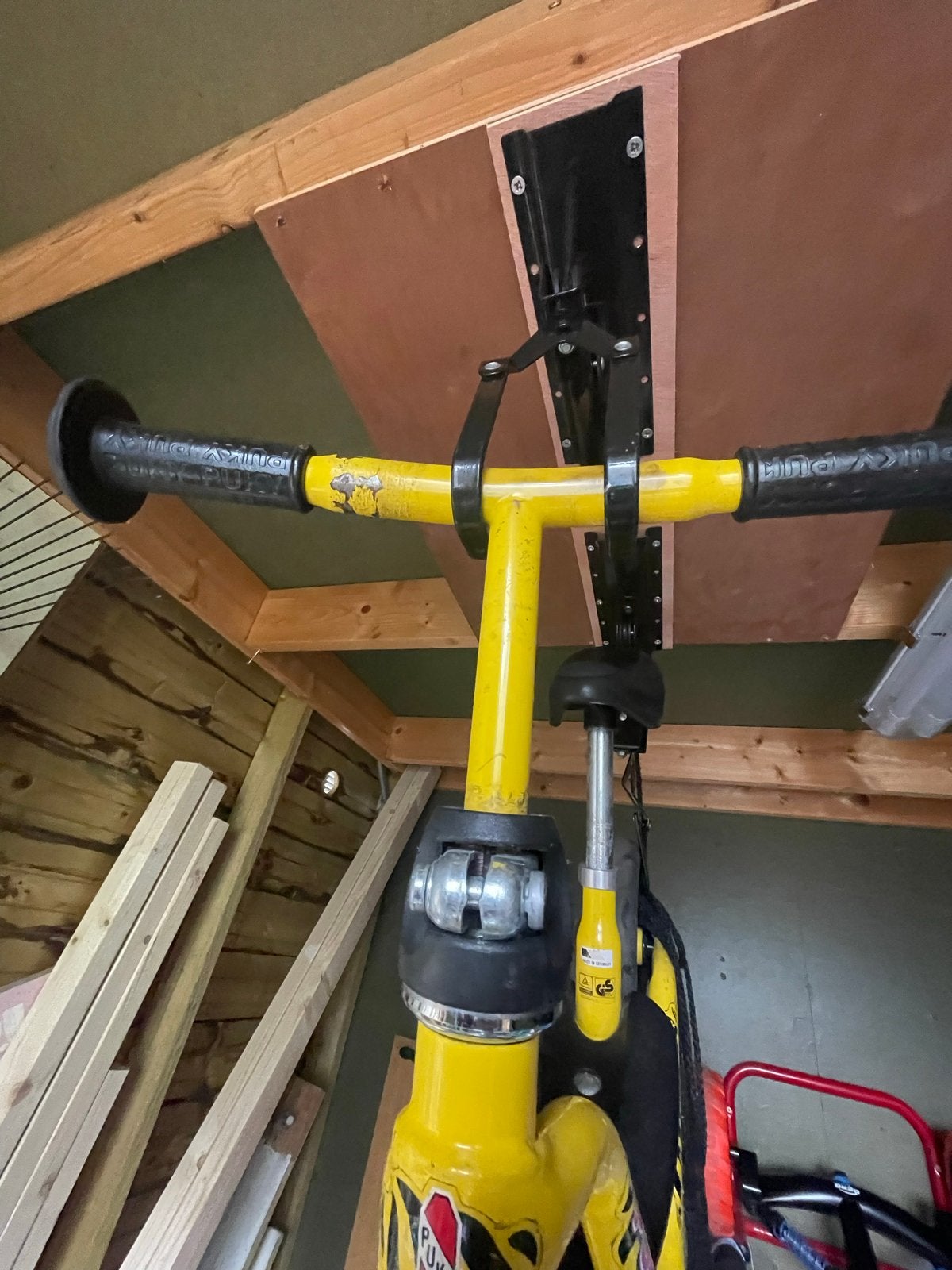 Puky loopfiets geel, Ophalen, Gebruikt, Minder dan 16 inch
