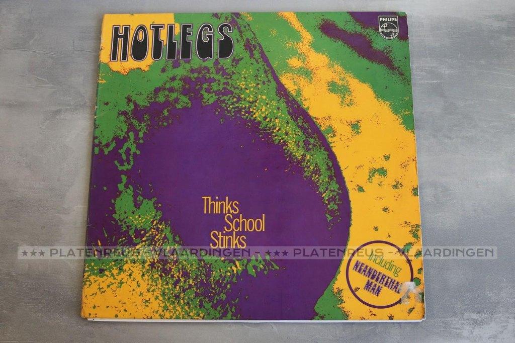 LP Hotlegs – Thinks School Stinks ( 1971 , Poprock ) 2314, Gebruikt, Ophalen of Verzenden, 1970 - 1979, Inclusief binnenhoes