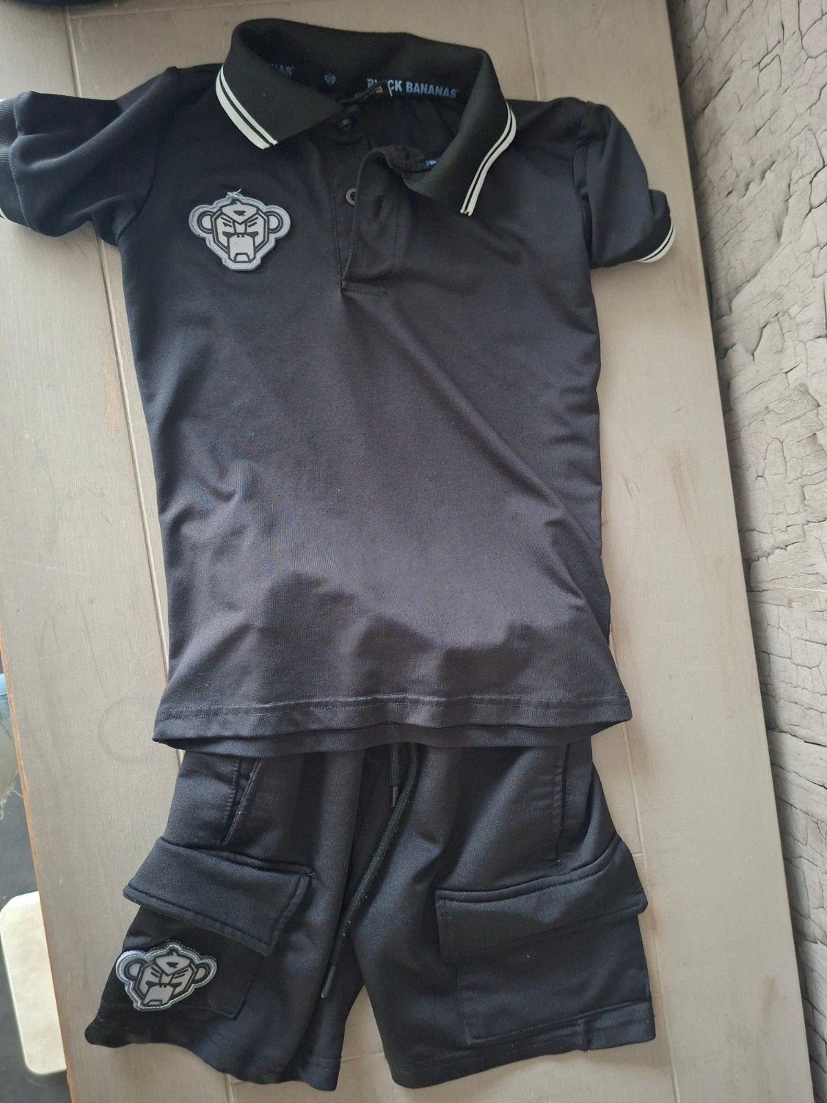 Black Bananas set: polo en korte broek voor jongens, Ophalen of Verzenden, Zo goed als nieuw, Black Bananas, Jongen