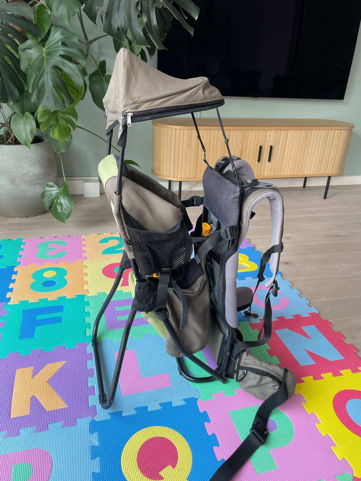 Draagzak Deuter Kid Comfort Plus - Ideaal voor wandelen, Overige merken, Gebruikt, Ophalen of Verzenden, Rug