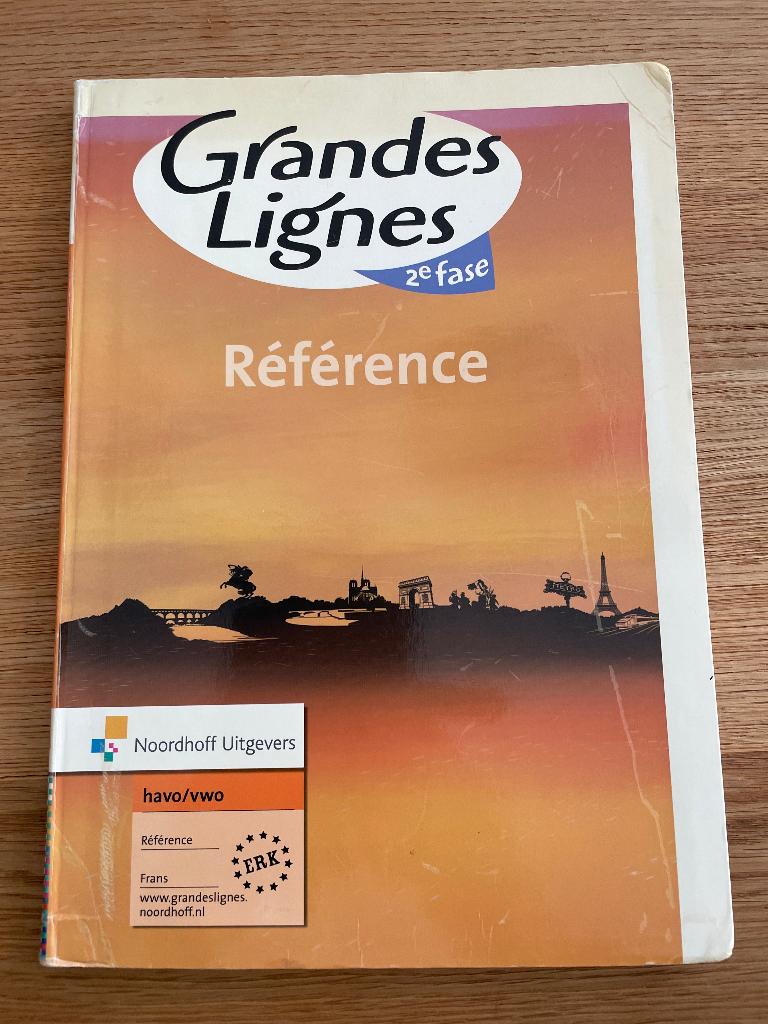 Grandes Lignes Référence voor Havo/VWO, Gelezen, Frans, HAVO, Ophalen of Verzenden