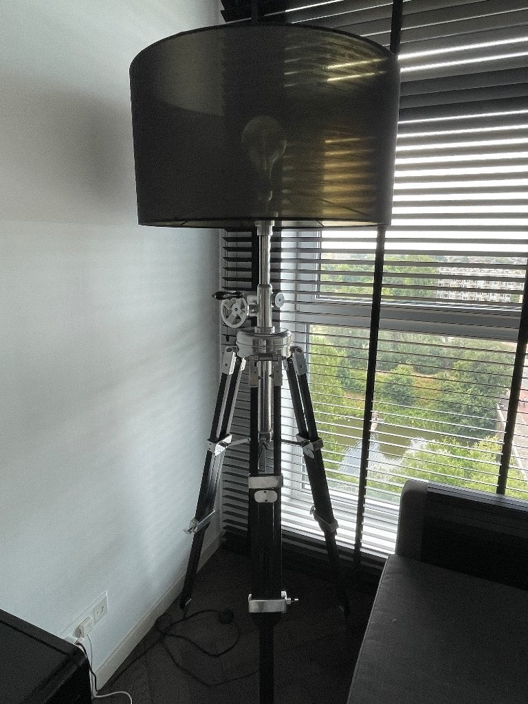 Staande lamp, Ophalen, Gebruikt, E27 (groot), 150 tot 200 cm