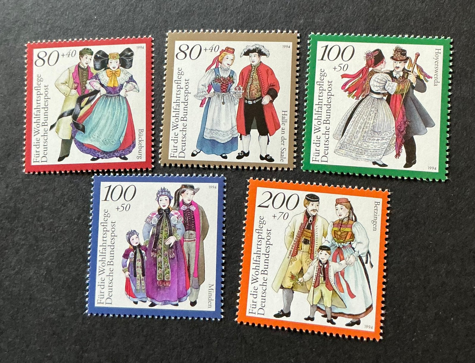 DUITSLAND NRS. 1757/61, Ophalen of Verzenden, 1990 tot heden, Postfris