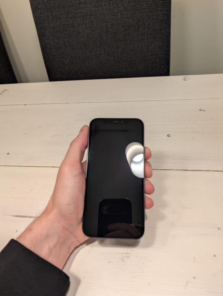 iPhone 12 Zwart 128GB - Zo goed als nieuw, Telecommunicatie, Mobiele telefoons | Apple iPhone, 128 GB, 86 %, Zwart, Ophalen of Verzenden