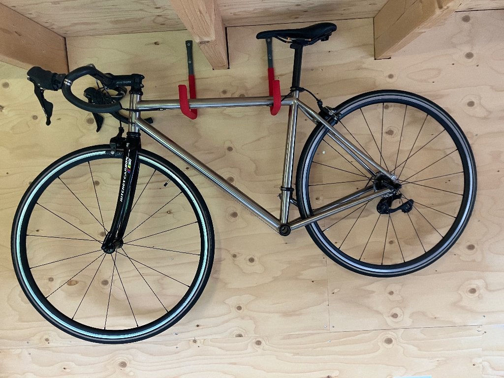Merlin Magia titanium raceframe 53 cm, 28 inch, Gebruikt, 49 tot 53 cm, Meer dan 20 versnellingen