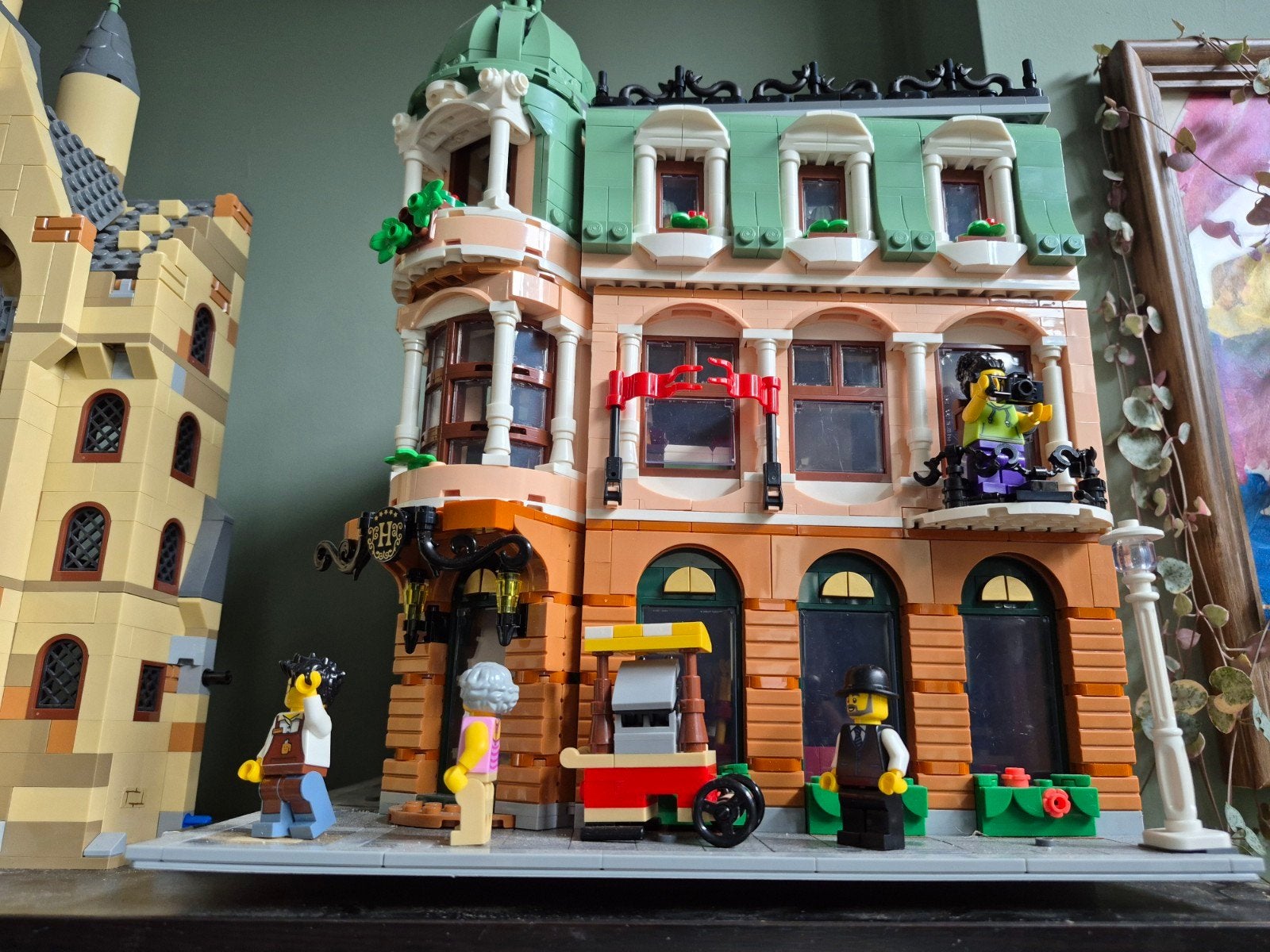 Lego Creator Expert 10297 Boutique Hotel met doos en boekje, Ophalen of Verzenden, Zo goed als nieuw, Overige merken