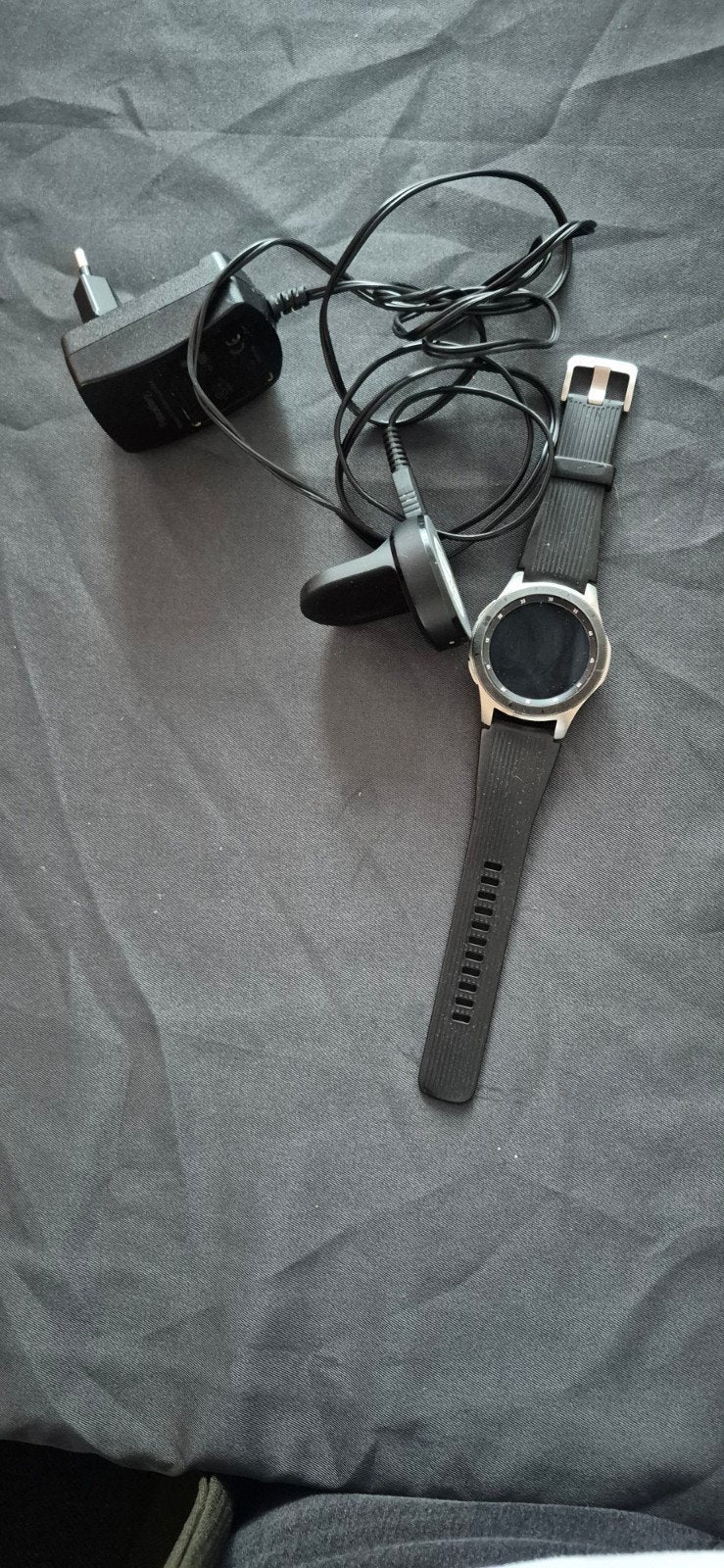 smartwatch 8A45, Ophalen, Zwart, Zo goed als nieuw, Samsung Galaxy