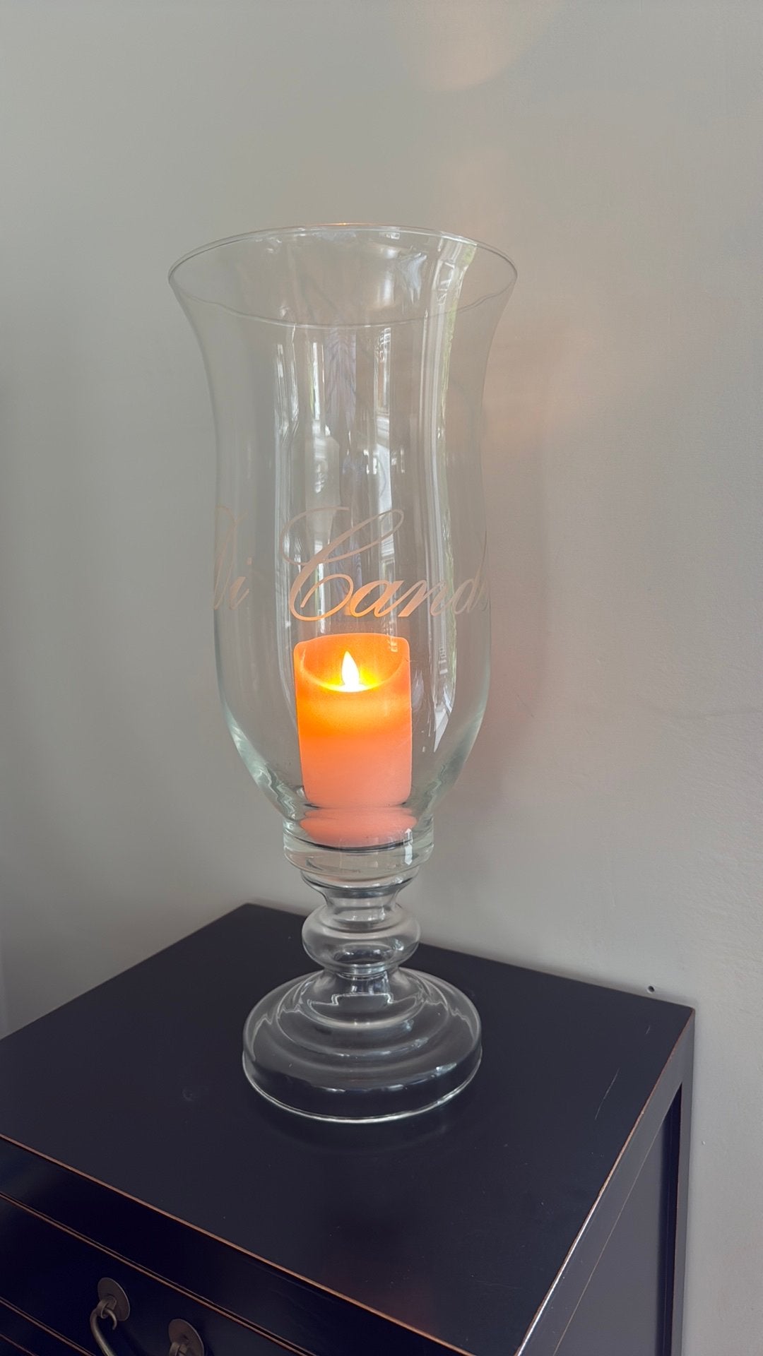 Riviera Maison glazen windlichten, Ophalen, Zo goed als nieuw