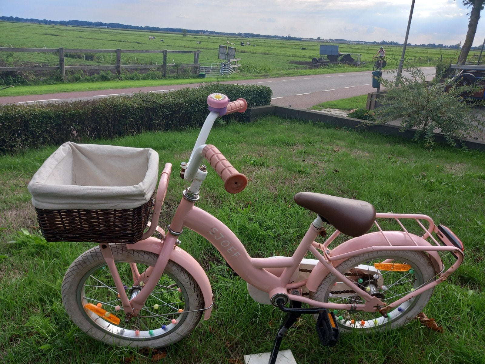 meisjes fiets, Ophalen, Gebruikt, 16 inch