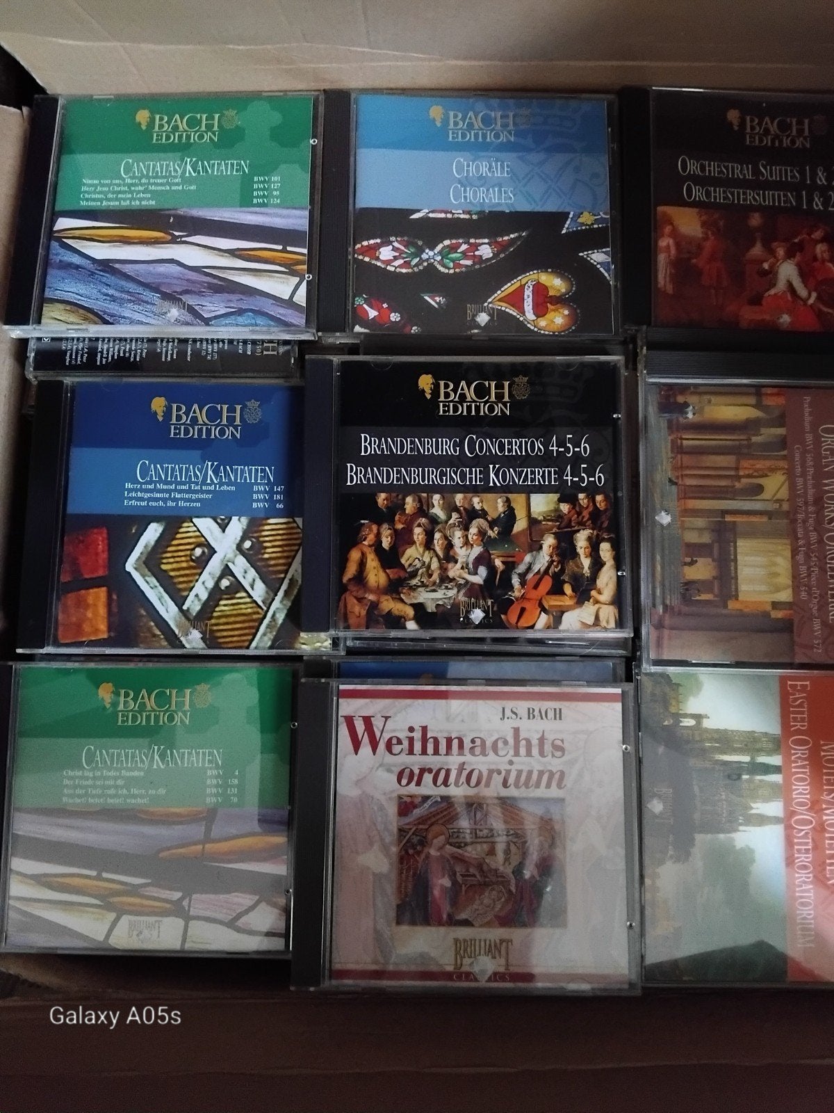 doos vol alles v Bach c.ds z.g.a.n, Ophalen, Zo goed als nieuw