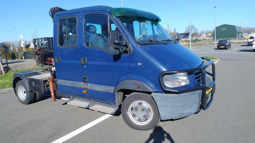 Renault Mascott 110/130-35 52AFA9 2000 BE Oplegger trekker., Auto's, Bestelauto's, 4 cilinders, Grijs, Particulier, 2800 cc