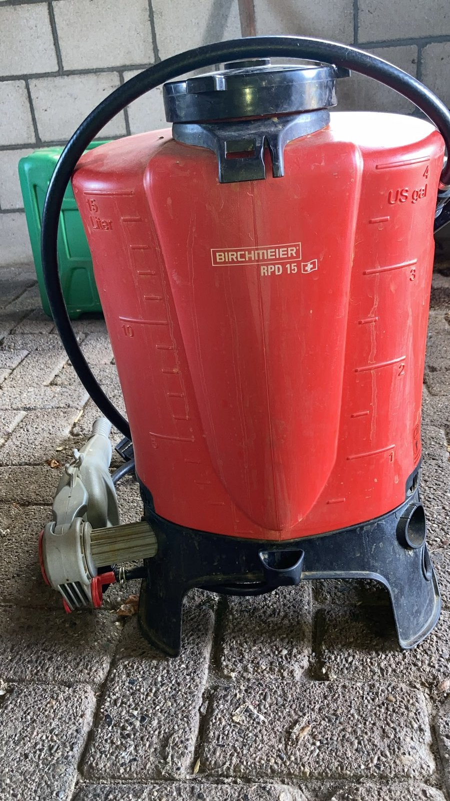 Birchmeier RPD 15 rugspuit 15 liter, Verzenden, Zo goed als nieuw, Onkruidbestrijding