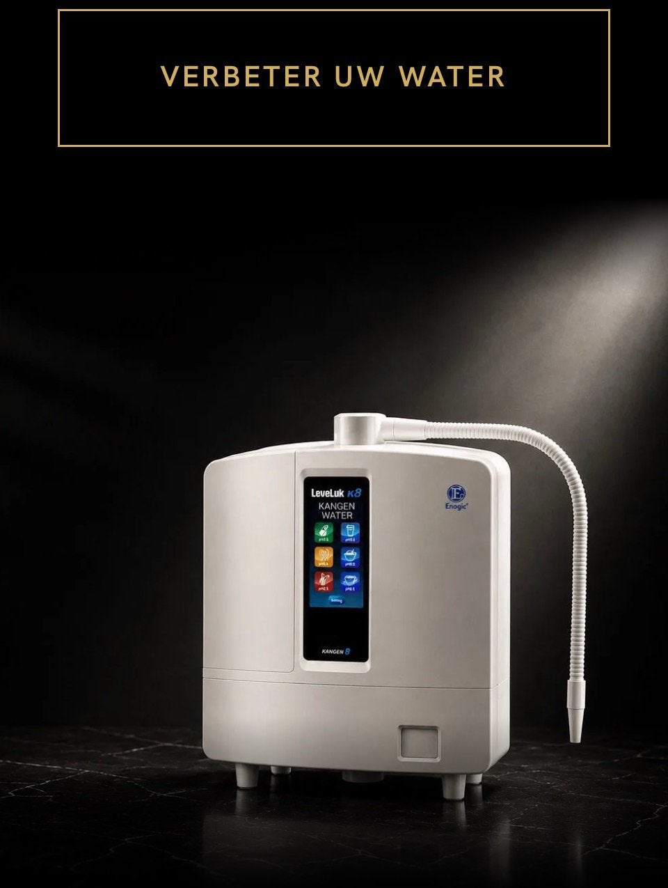 Enagic LeveLuk K8 Kangen Water Machine - Zo goed als nieuw, Ophalen, Gebruikt