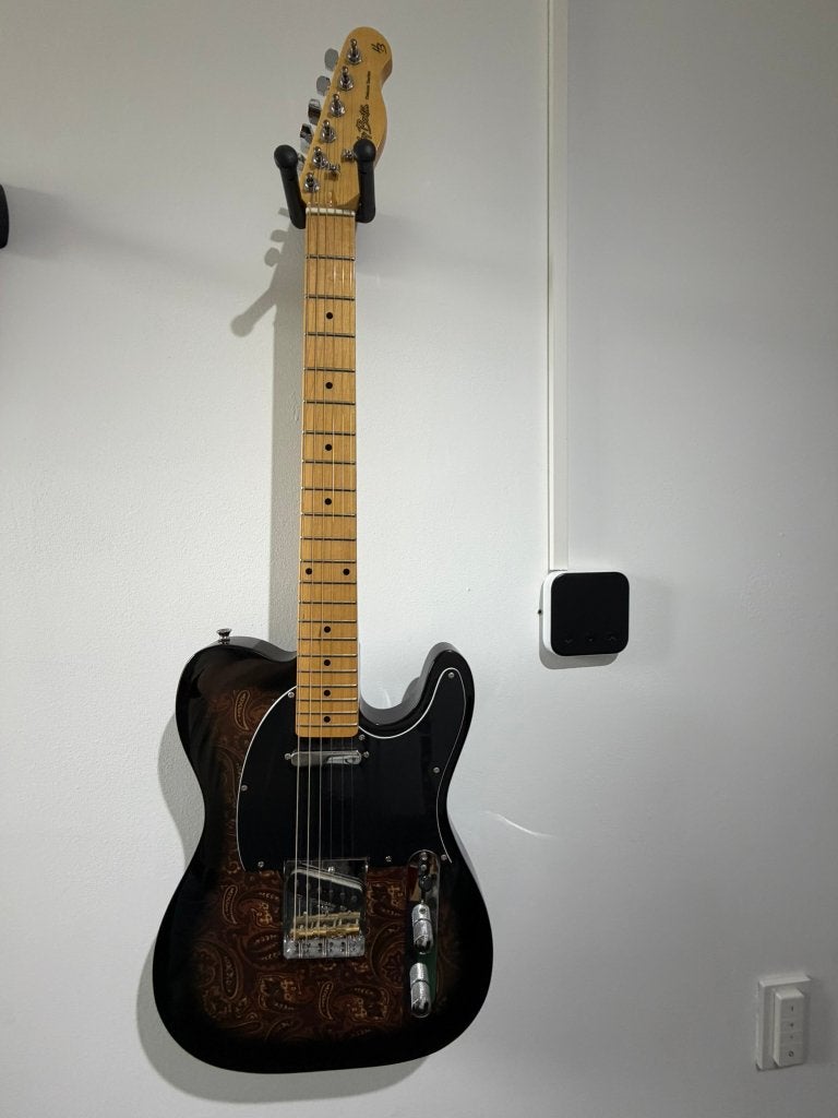 Harley Benton TE70 Deluxe (Fender pickups en Gigbag), Ophalen, Gebruikt, Solid body, Overige merken