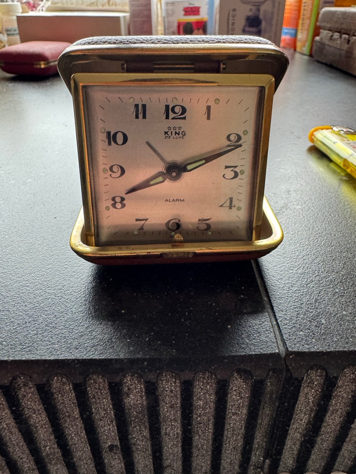 Vintage King De Luxe Reiswekker – Japan, Ophalen of Verzenden