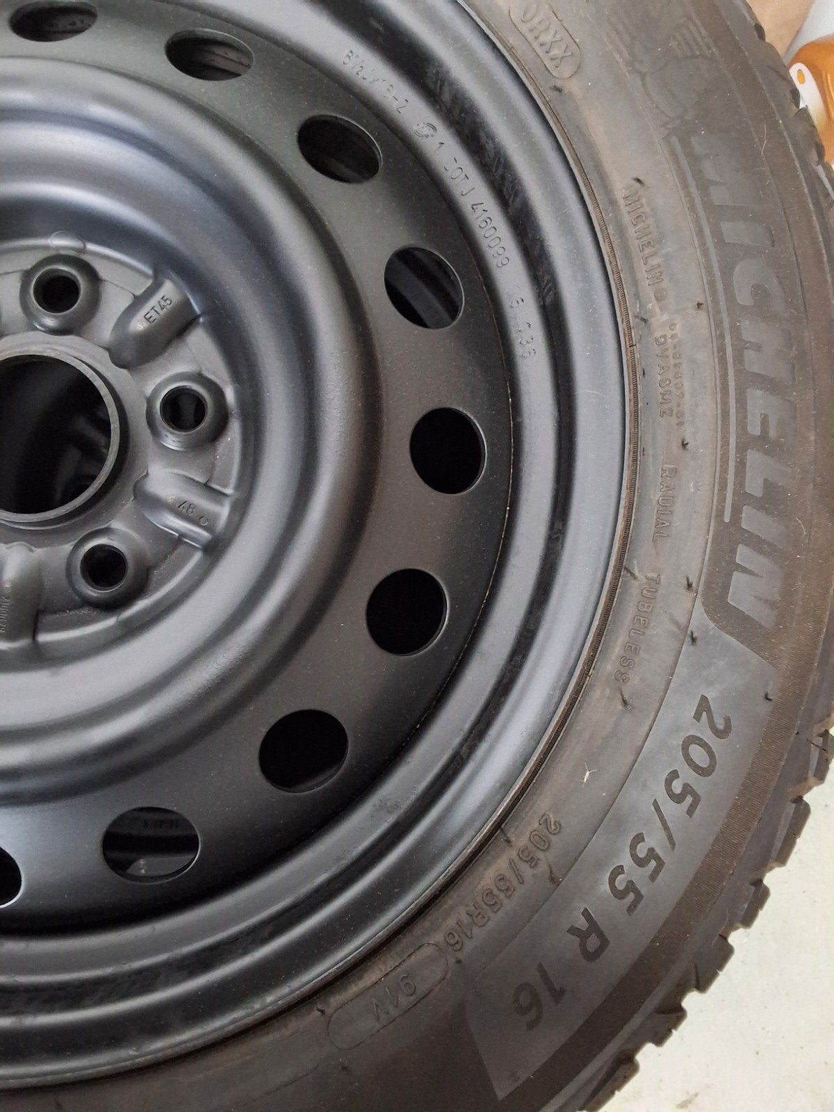 205/55/16 Michelin Crossclimate Set op Toyota Auris Velgen, Auto-onderdelen, Banden en Velgen, Ophalen, Gebruikt, 16 inch, 205 mm