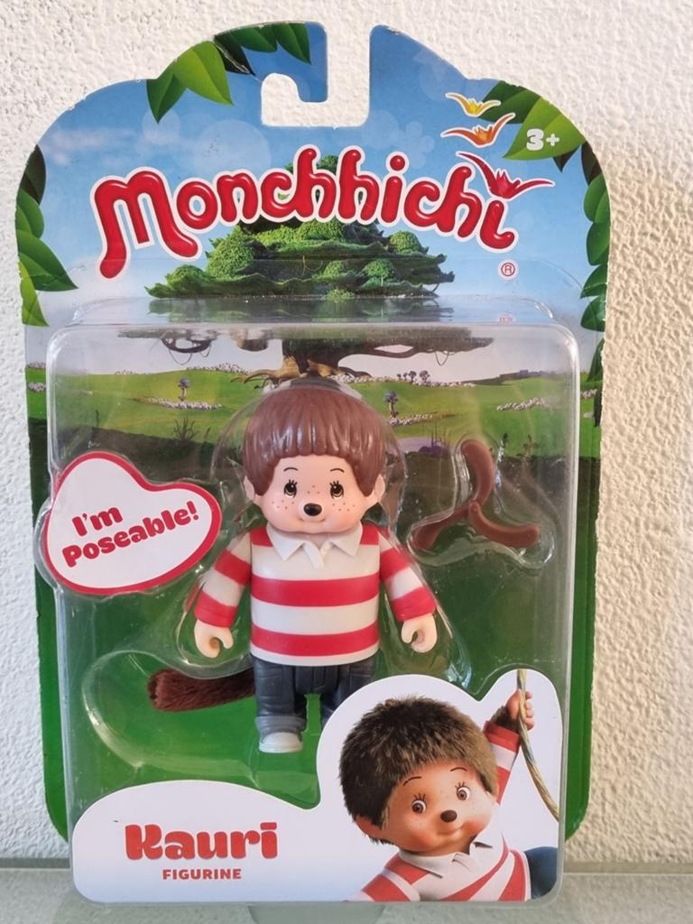 Orig,Silverlit,MONCHHICHI KAURI+BOEMERANG,7.5cm,Doos,Nieuw!, Ophalen of Verzenden, Nieuw