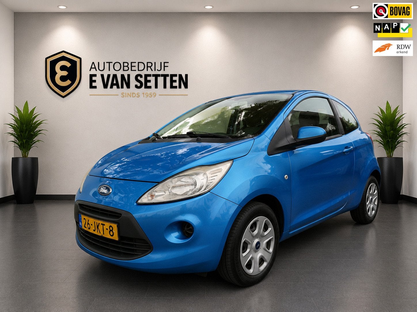 Ford Ka 1.2 Trend Nieuwe APK, Voorwielaandrijving, Gebruikt, 1242 cc, 4 cilinders