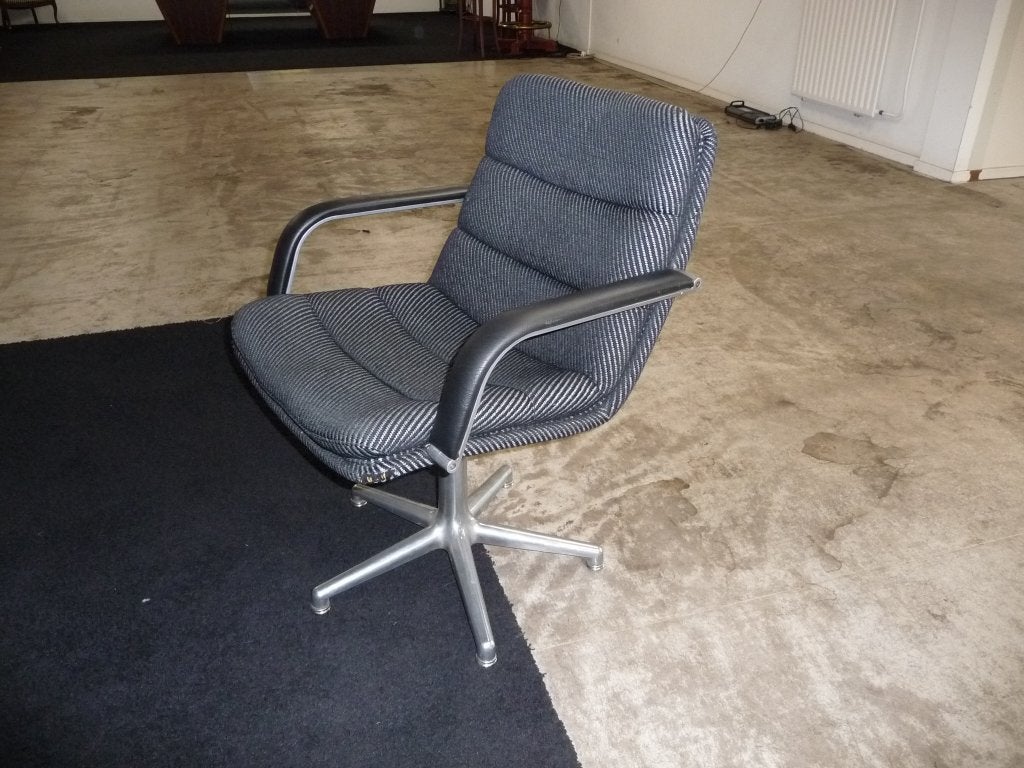 Exclusieve Artifort draaibare stoelen, Ophalen, Gebruikt, Zwart, Stof