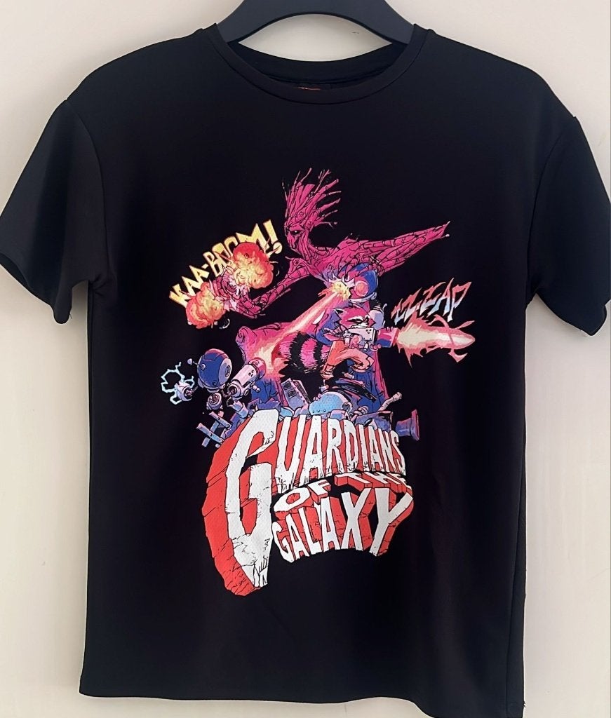 Marvel tshirt 9-10 maat 140 zwart, Verzenden, Shirt of Longsleeve, Jongen, Marvel