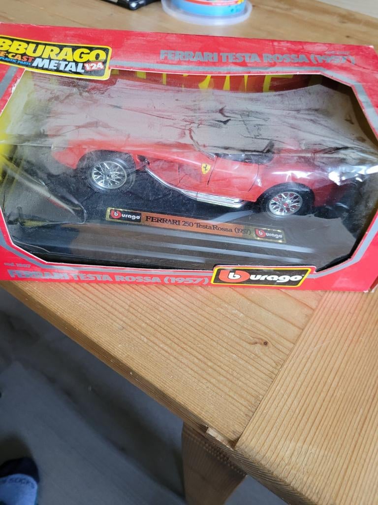 Ferrari 250 gto, Hobby en Vrije tijd, Modelauto's | 1:24, Auto, Burago, Burago, Nieuw