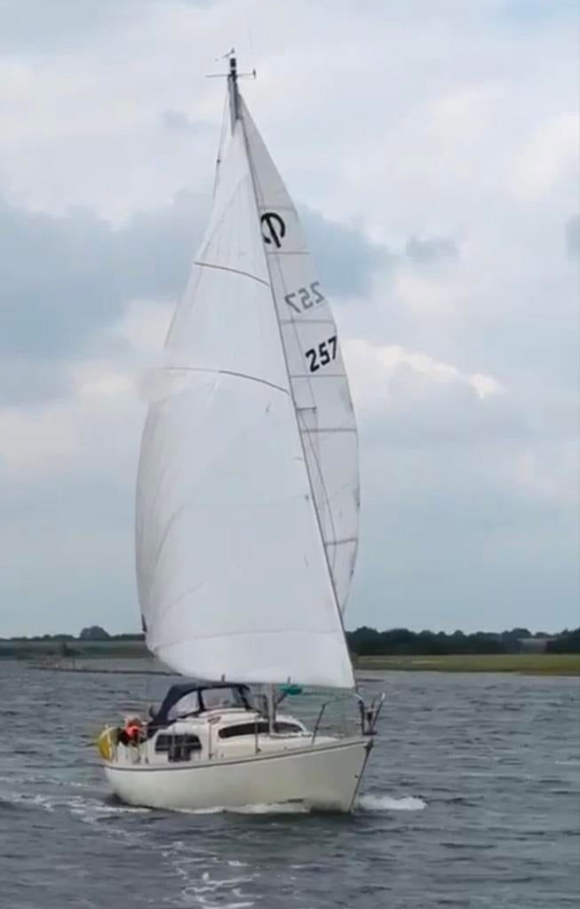 Zeiljacht 'Plons' - Ideaal voor dagtochten en weekendjes weg, Watersport en Boten, Ophalen, Gebruikt, Binnenboordmotor, Tourjacht of cruiser