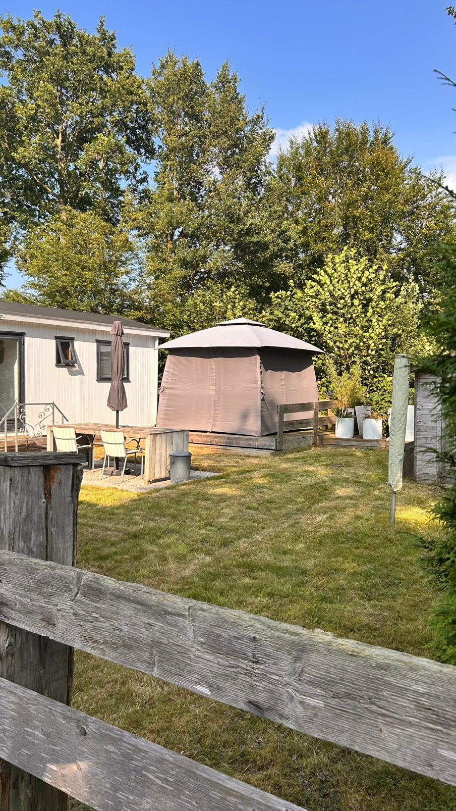 Te huur chalet/ caravan op camping, Caravans en Kamperen, Stacaravans, Tot en met 5