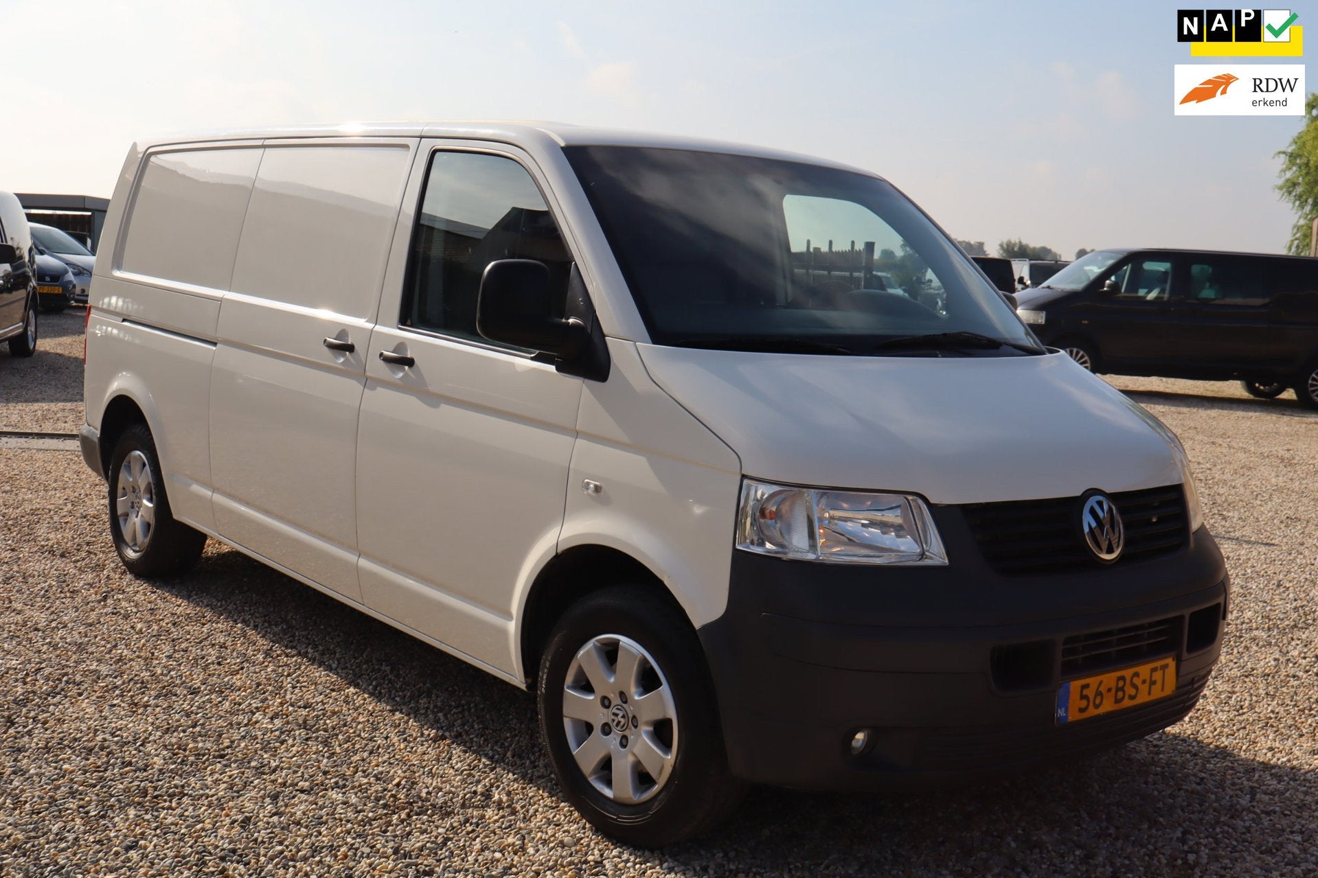Volkswagen Transporter 2.5 TDI 340 4Motion standkachel, Keurmerk '100% Onderhouden', Stof, Gebruikt, Zwart