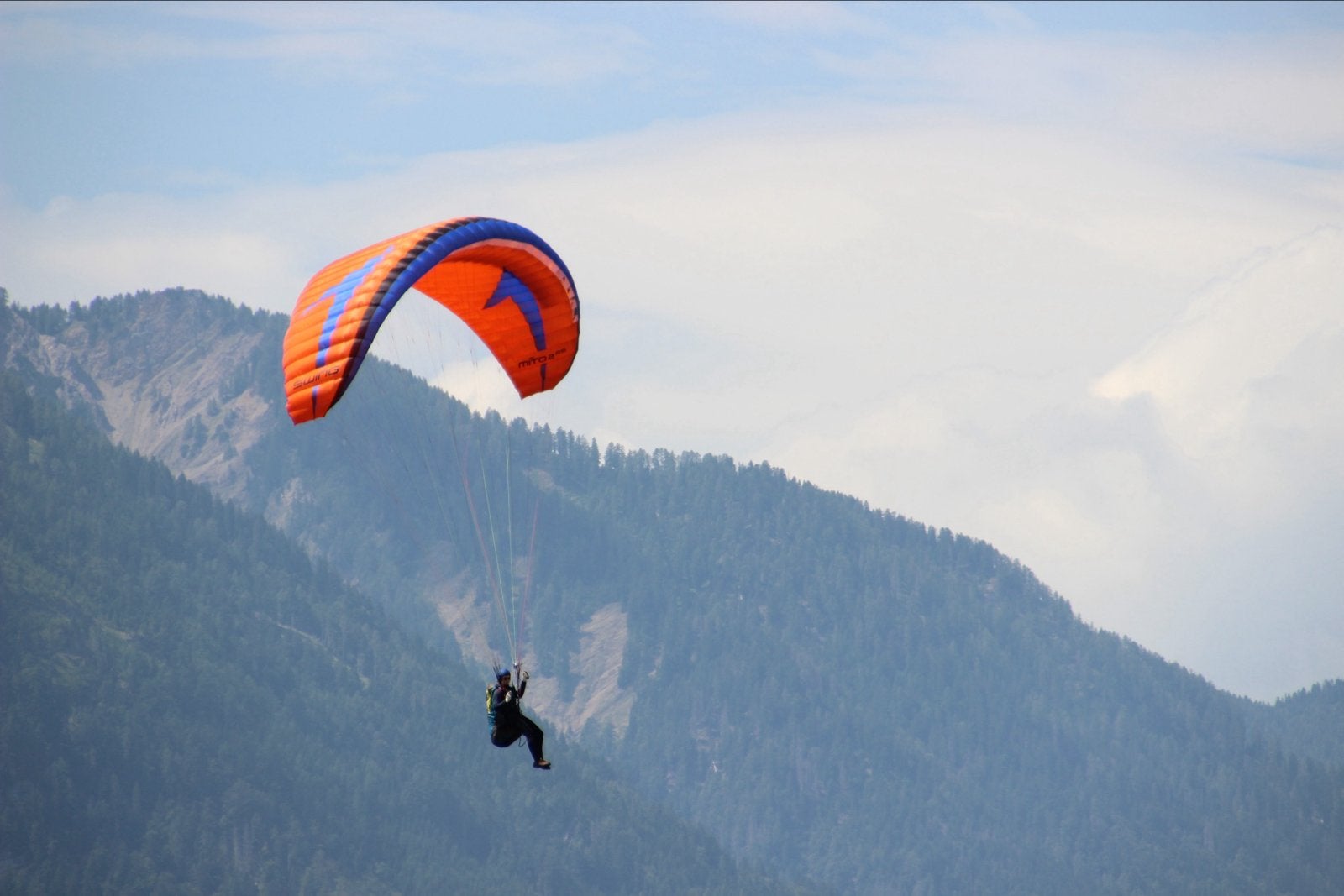 Complete Paraglide Set: Mito 2 RS ML, Axess 5 L, NG 120, Sport en Fitness, Zweefvliegen en Paragliding, Ophalen of Verzenden, Zo goed als nieuw