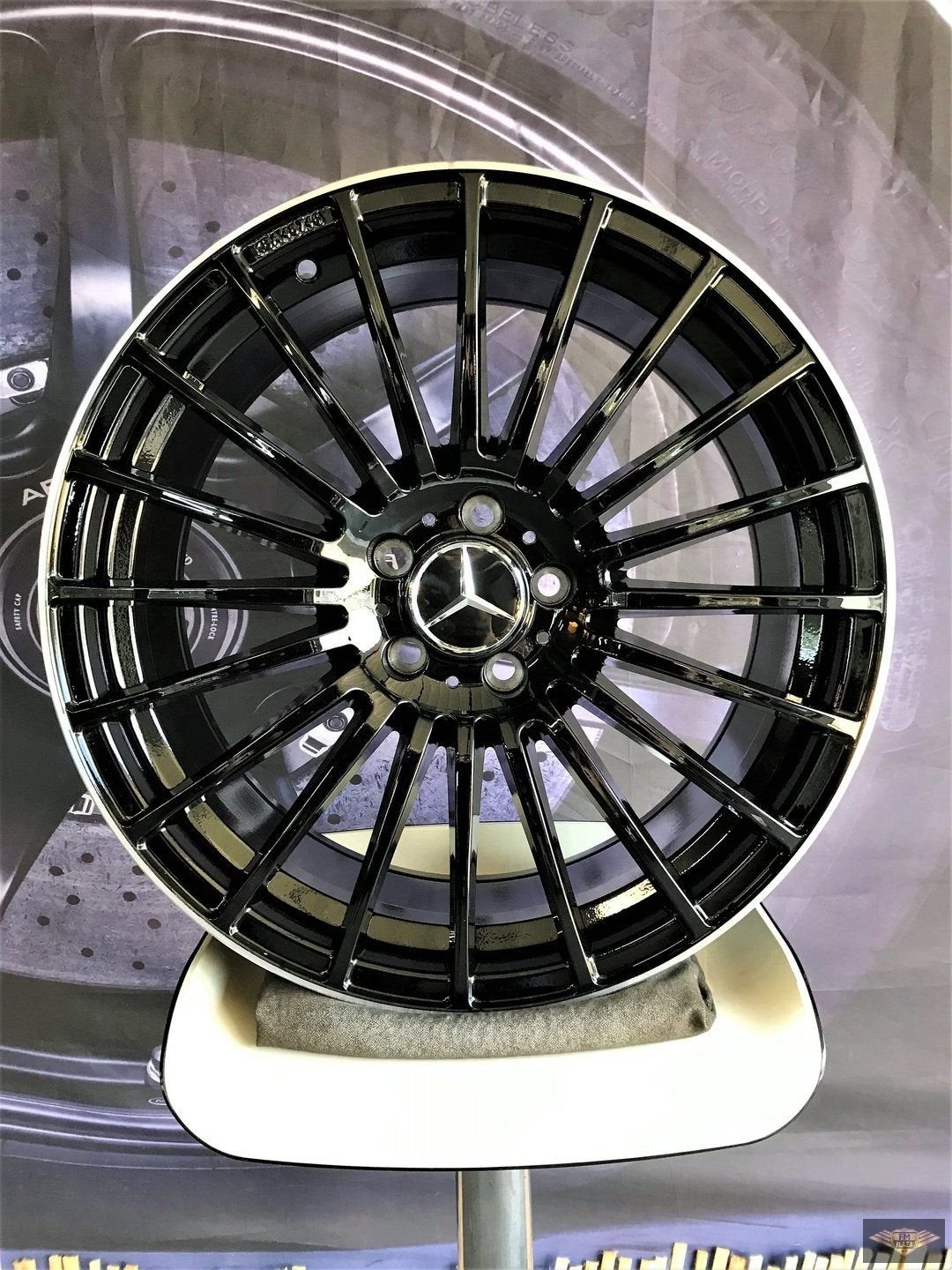 19 inch 5x112 Mercedes A Klasse/CLA AMG Repl. Velgen Nieuw, 19 inch, Velg(en), -, -