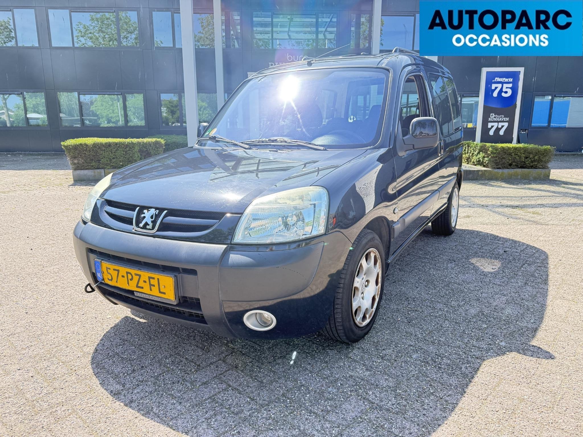 Peugeot Partner MPV 1.6-16V XT TEPEE AIRCO, CRUISE CONTROLE,, Startonderbreker, Stof, Gebruikt, 4 cilinders