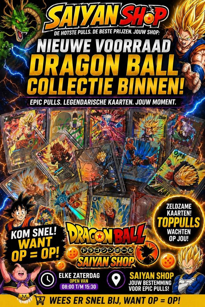Dragon Ball Super Card Game - Nieuwe Collectie!