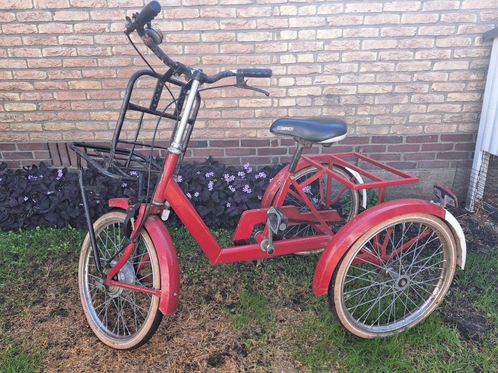 Inca driewielfiets,  20 inch wielen., Fietsen en Brommers, Ophalen, Gebruikt, Trommelrem, Inca