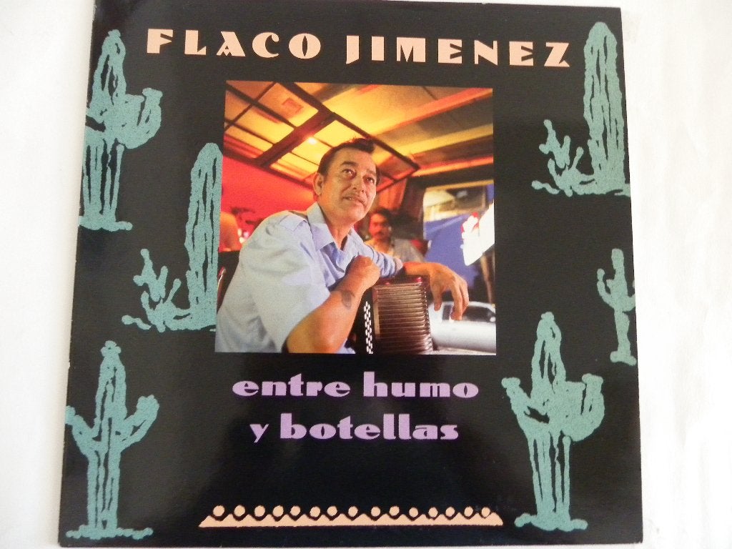 LP Flaco Jimenez - Entre Humo Y Botellas, Ophalen of Verzenden, Gebruikt, 12 inch