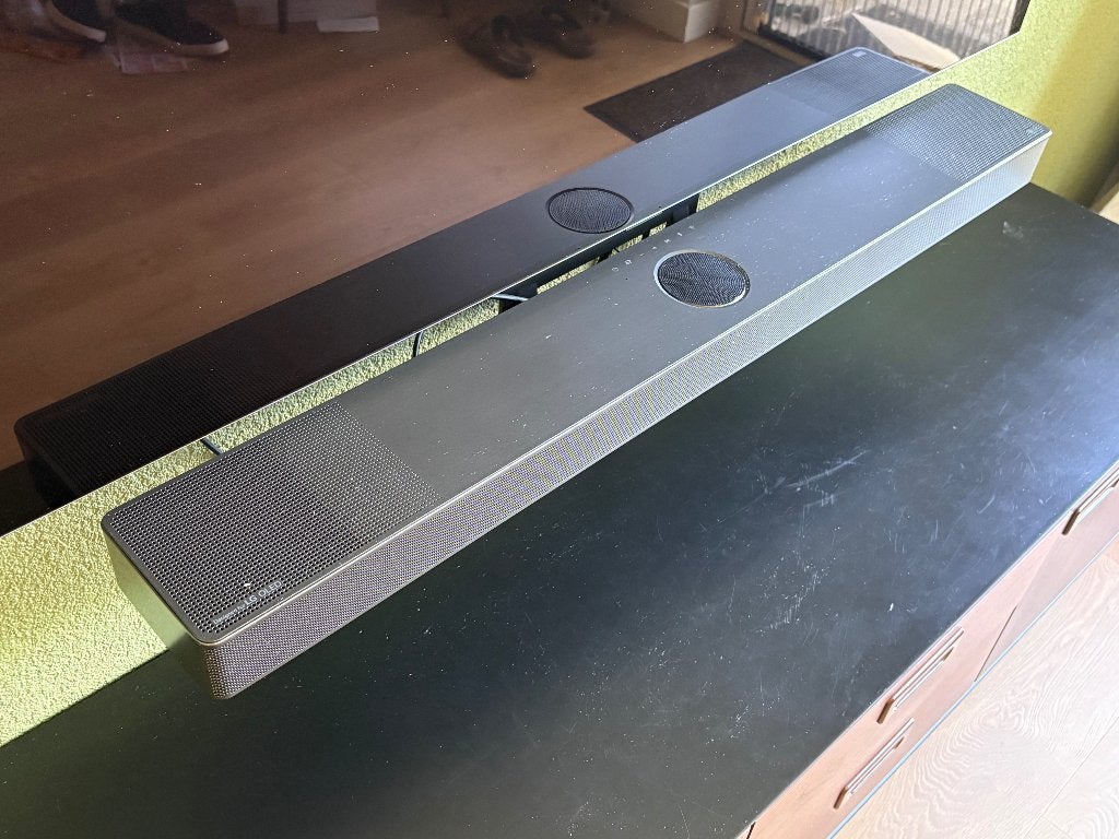 LG Soundbar DSC9S - slechts 5 maanden oud, Audio, Tv en Foto, Soundbars, Ophalen, Bluetooth, Zo goed als nieuw