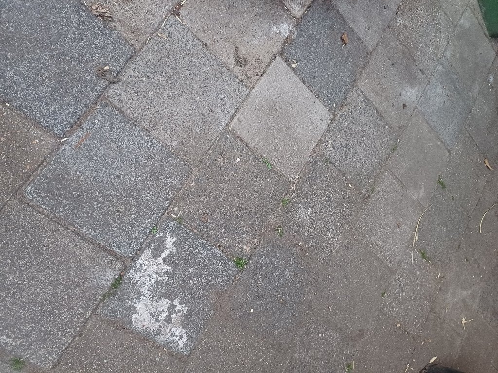 Gratis stoeptegels 30x30, Tuin en Terras, Ophalen, Gebruikt, 10 m² of meer, Beton