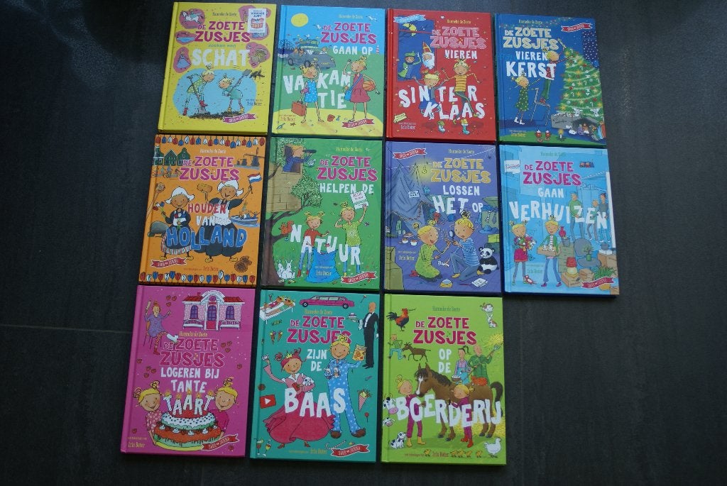 DE ZOETE ZUSJES....... 3 VERSCHILLENDE TITELS, Ophalen of Verzenden, Zo goed als nieuw