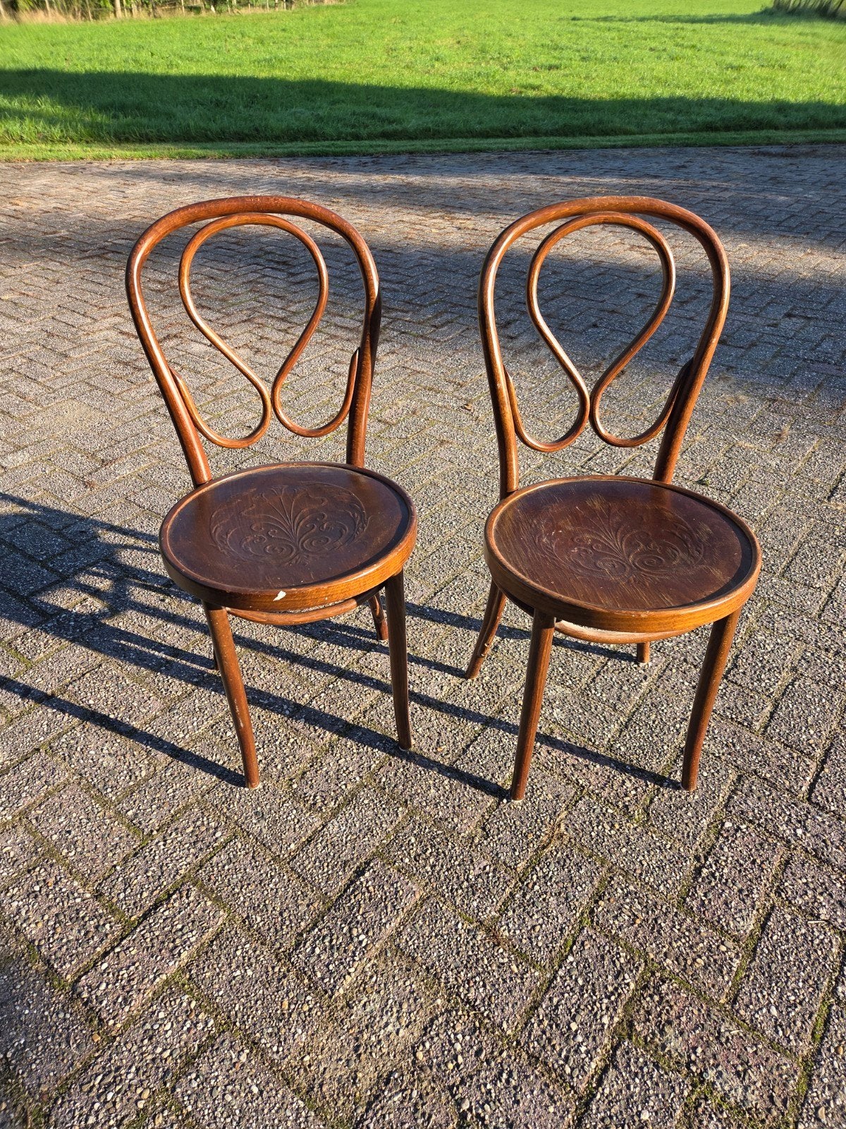 2 retro stoeltjes verzenden mogelijk, Antiek en Kunst, Ophalen of Verzenden