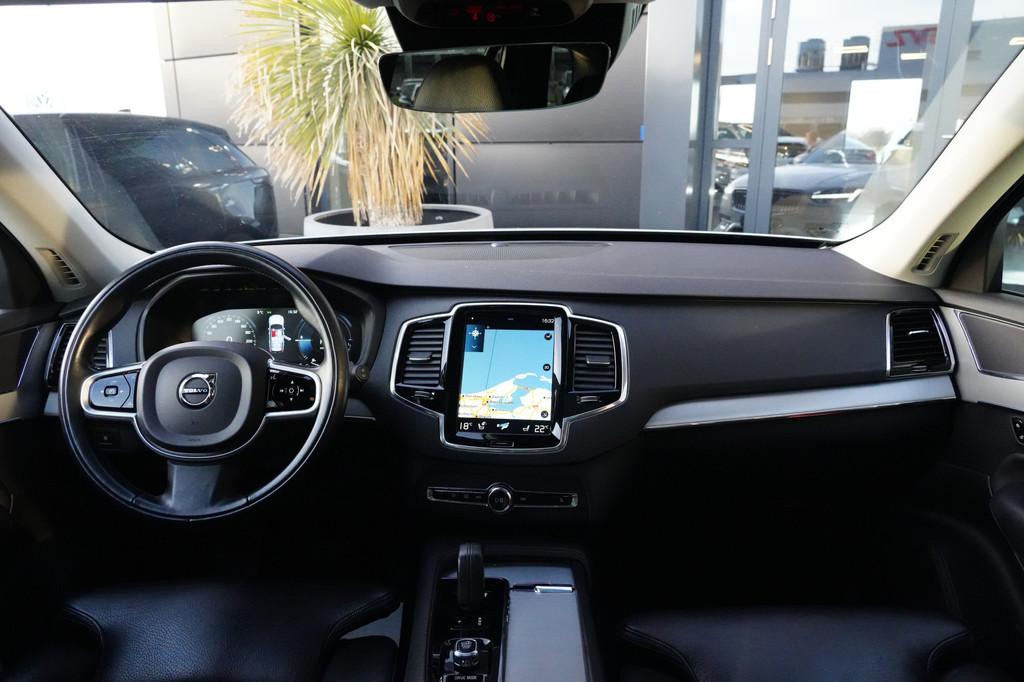 Volvo XC90 2.0 T8 Recharge AWD Inscription 392pk Panoramadak, Auto's, Zwart, 4 cilinders, 1969 cc, 7 stoelen