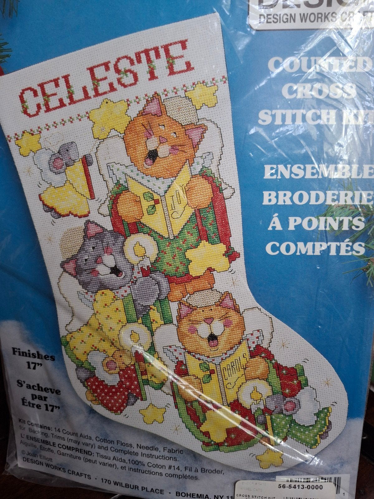 Kerstsok, Ophalen of Verzenden, Nieuw, Borduurpakket