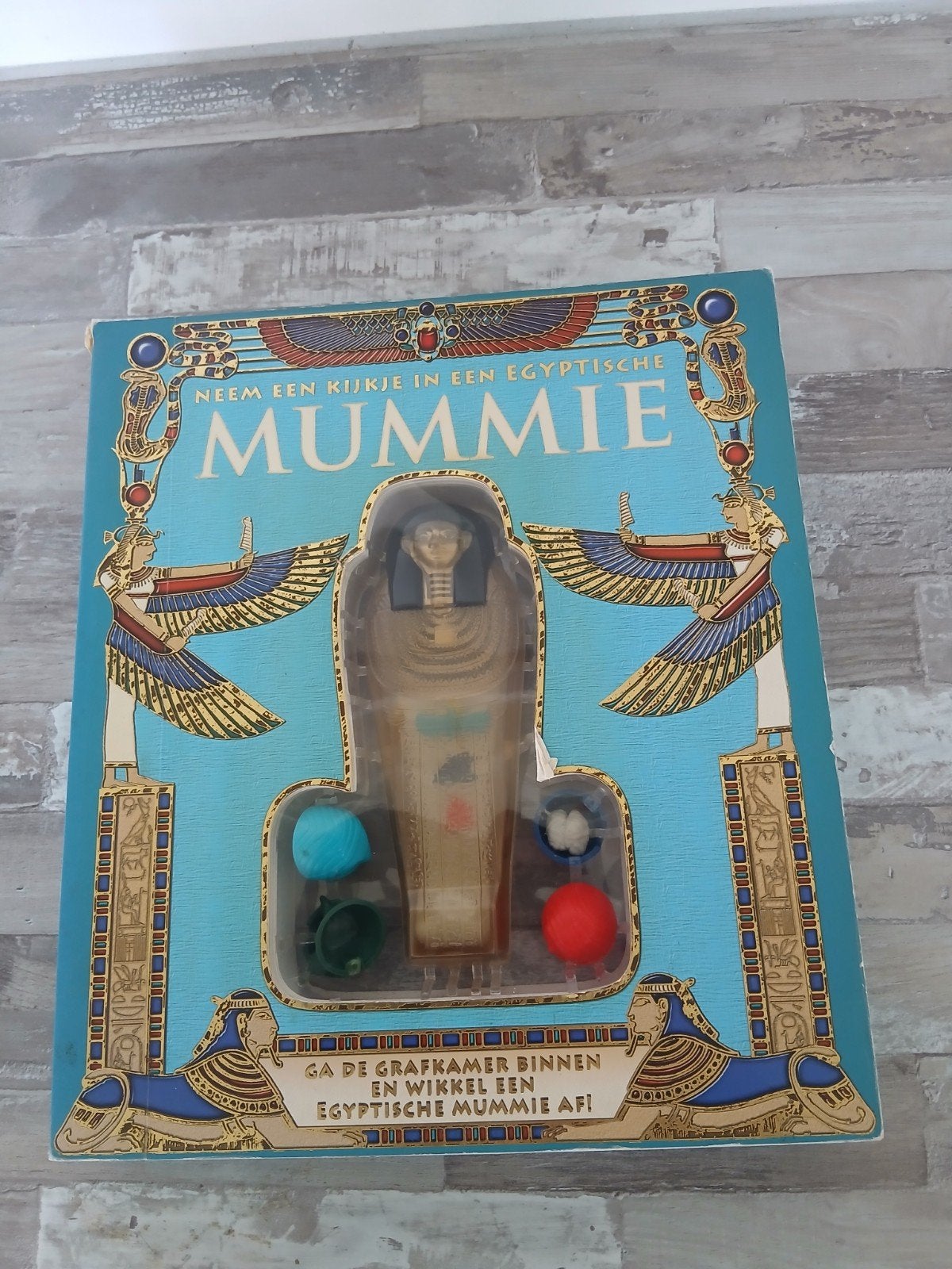 Neem een kijkje in een Egyptische mummie speelset, Ophalen of Verzenden, Gebruikt, Jongen of Meisje