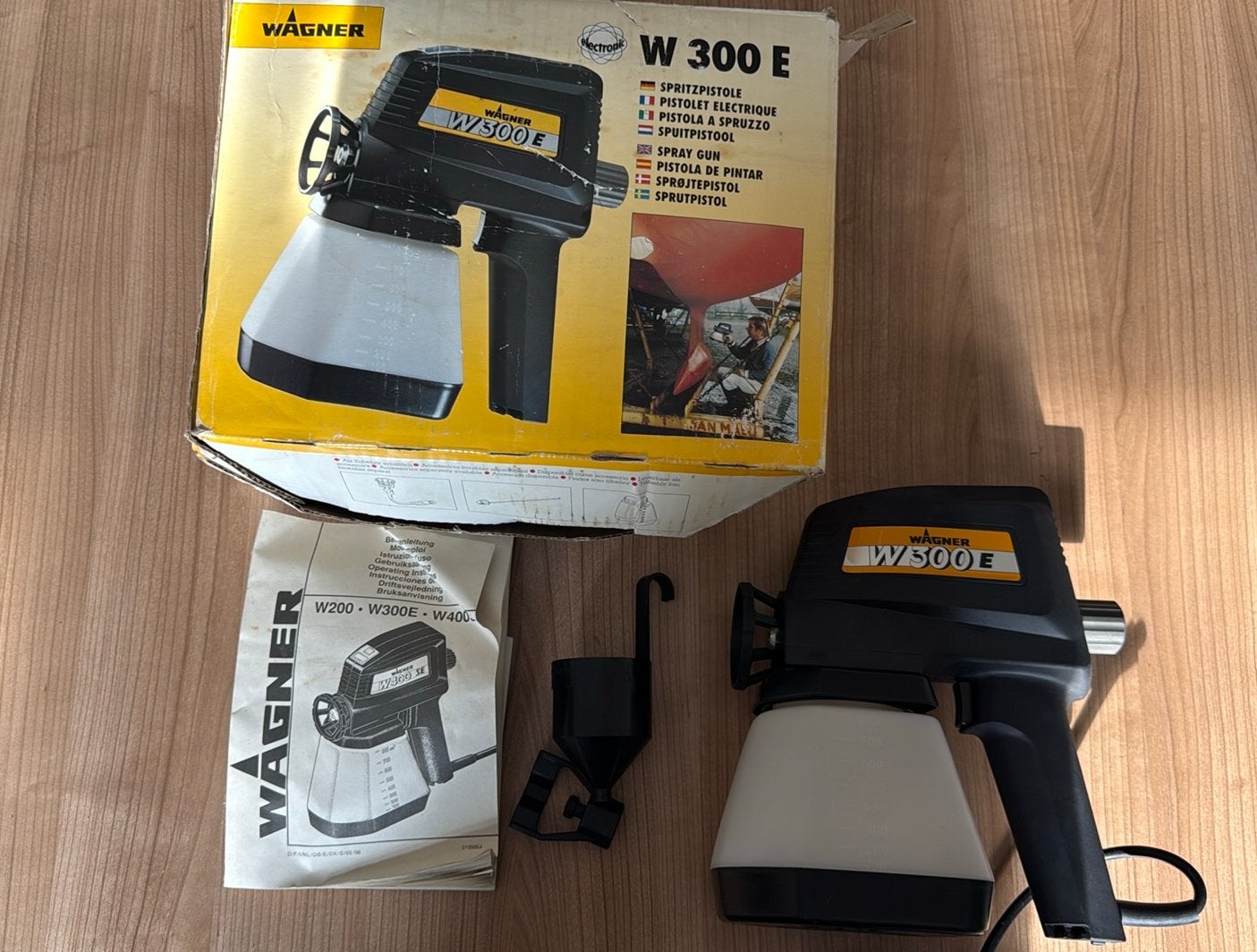 Wagner W300E Verfspuit  Nieuw, Ophalen of Verzenden, Nieuw, Verfspuit of Verfpomp