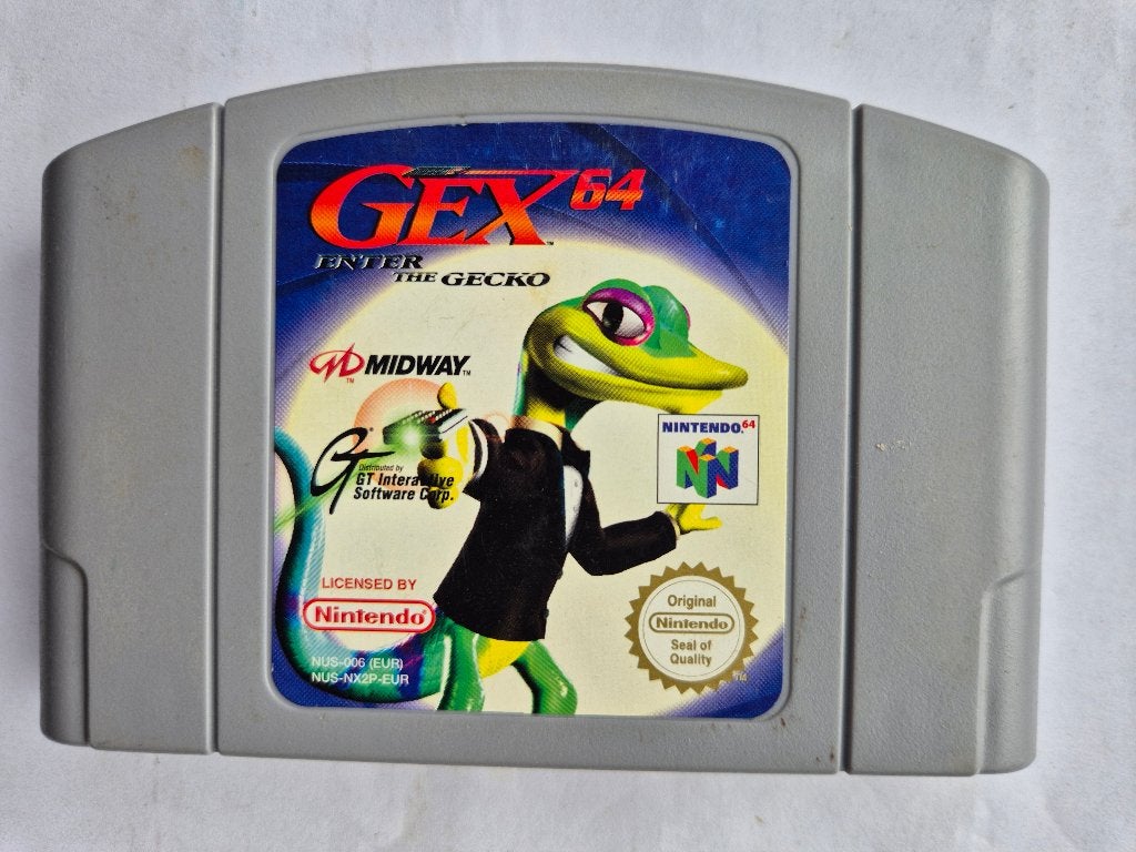 GEX enter the GECKO, Gebruikt, 1 speler, Racen en Vliegen, Ophalen of Verzenden