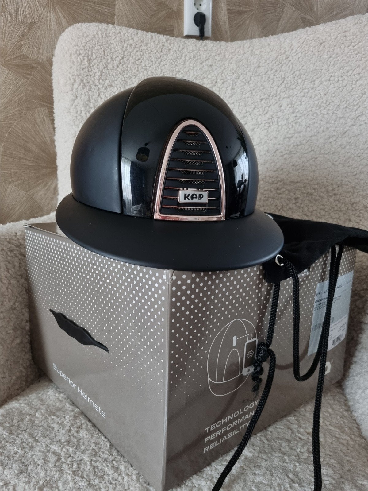 Kep italia 2.0 schaal M zwart, Ophalen of Verzenden, Dressuur, Cap