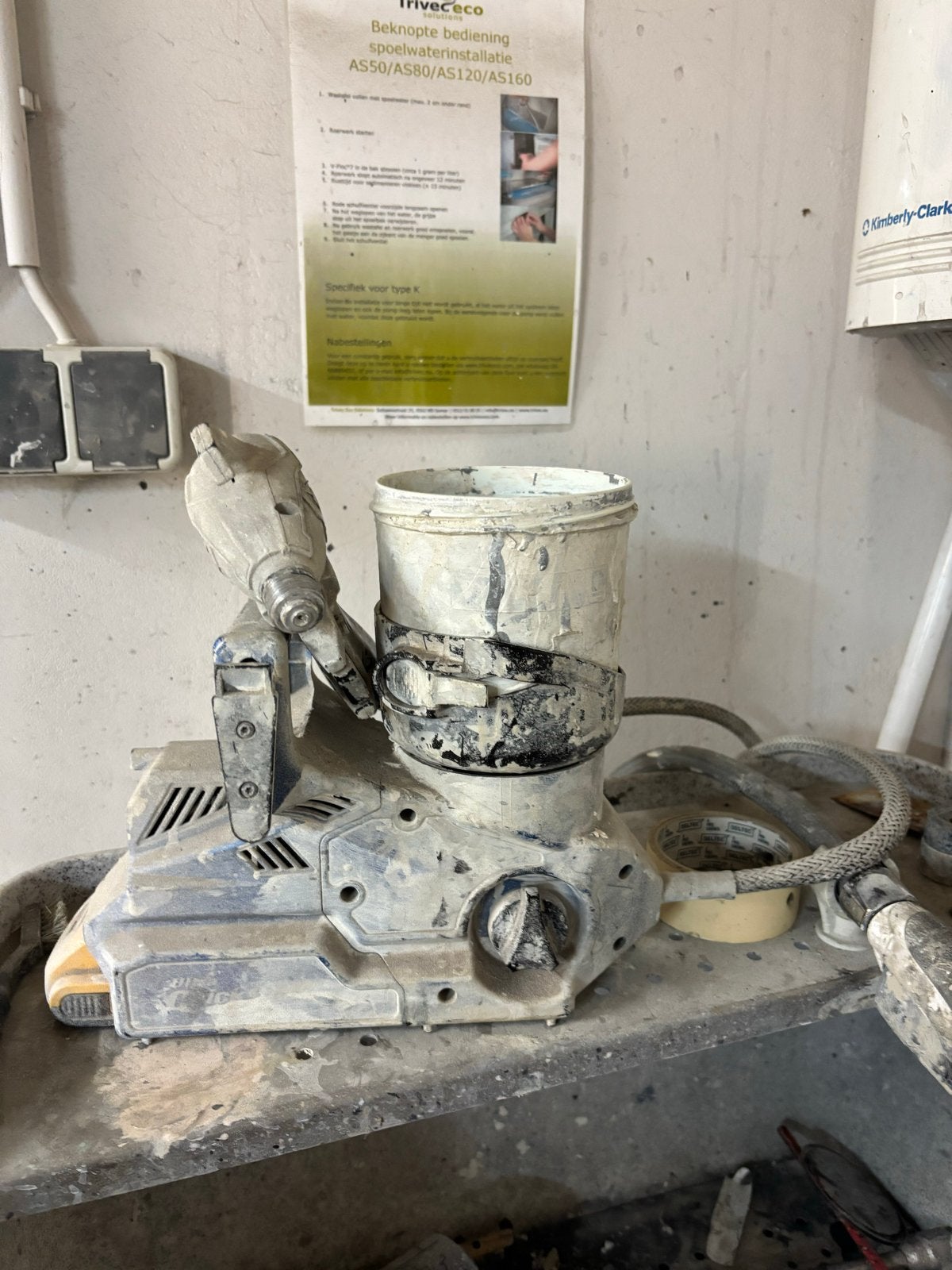 Graco Verfspuit met draagtas - Gebruikt, Doe-het-zelf en Verbouw, Ophalen, Gebruikt, Verfspuit of Verfpomp