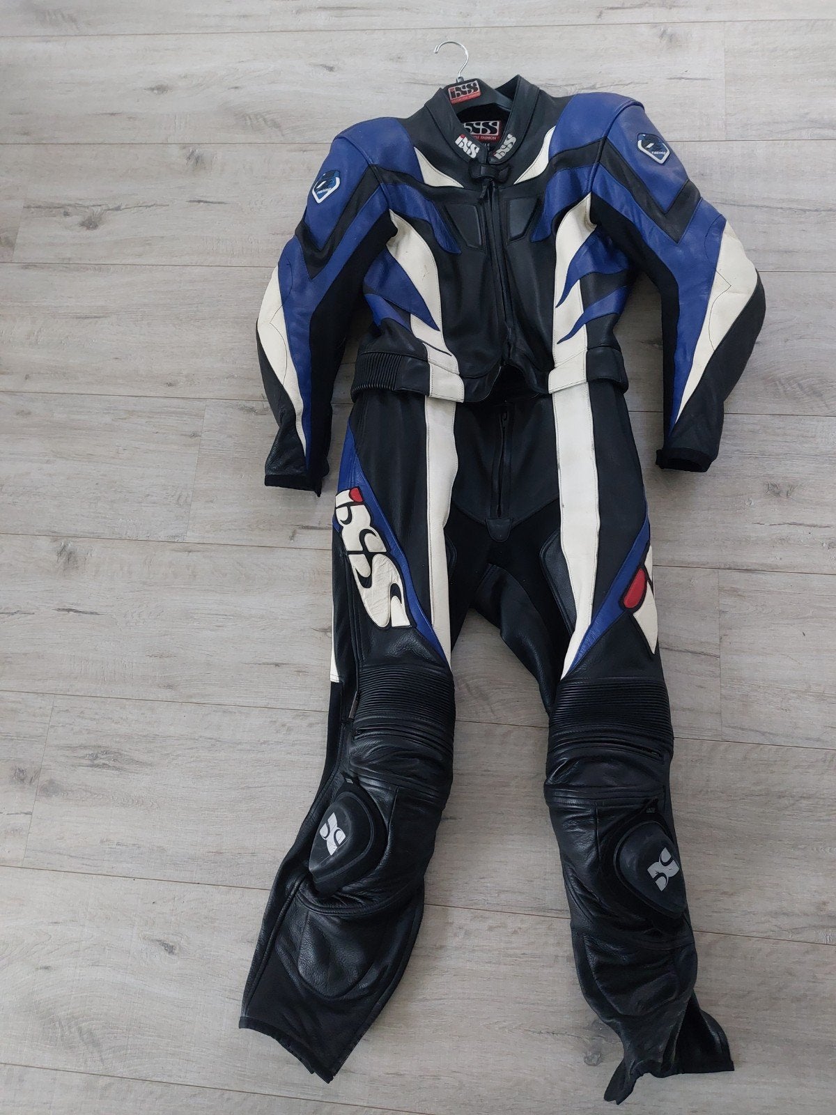 Lederen motorpak maat 50 motorcycle fashion IXS, Ophalen of Verzenden, Tweedehands, Combipak