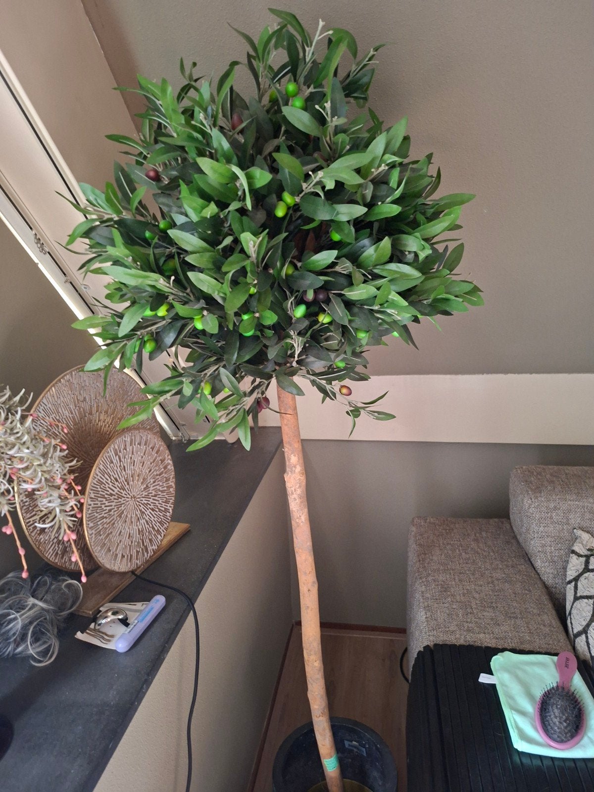 kunst plant, Ophalen, Zo goed als nieuw