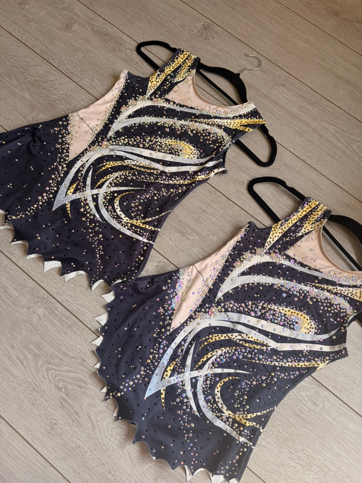 Acropakjes met duizenden ab- strass steentjes, Sport en Fitness, Kindermaat 122 t/m 140, Ophalen of Verzenden, Zo goed als nieuw